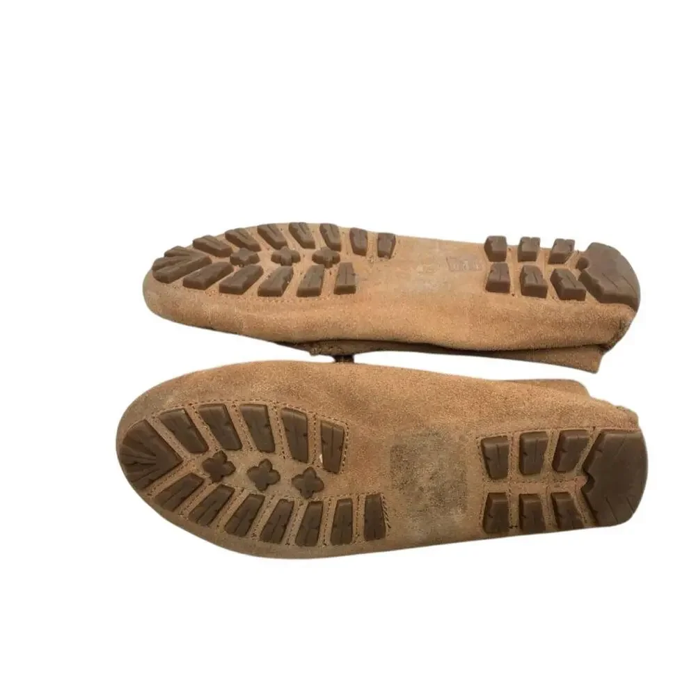 Coach Women's Amber Refined Suede Loafers 8.5